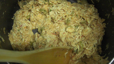 Lanche de estrogonofe de frango