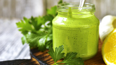 Molho para salada verde