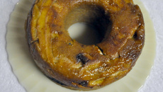Bolo de banana de liquidificador