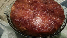 Torta prática de abacaxi