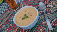 Caldo de pinto (caldo de mandioca)