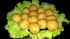 Bolinho de arroz integral