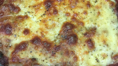 Pizza de carne moída