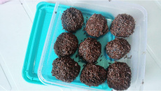 Brigadeiro da casca de banana