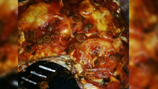 Lasanha de pão de forma simples