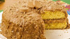 Bolo de milho com paçoca