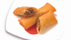 Rolinhos primavera China House