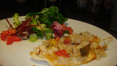 Peixe light ao forno