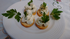 Patê de ricota light