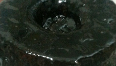 Bolo de cenoura com cobertura de chocolate