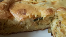 Torta de bacalhau