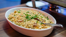 Farofa de cebola e cenoura superprática