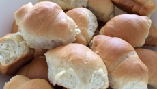 Pão caseiro da Marcela