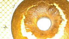 Bolo de milharina com queijo