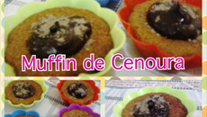 Muffins de cenoura light