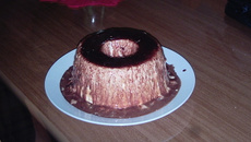 Pudim de sorvete delicioso