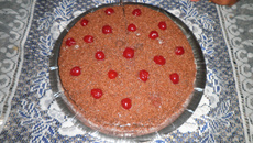 Bolo de brigadeiro Suíço