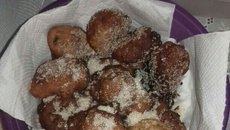 Bolinho de chuva de banana