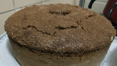 Bolo de maçã com castanha do pará