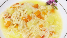 Canja de galinha da Fabi