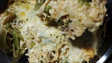 Fricassê de frango com brócolis