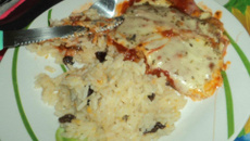 Filé à parmegiana ao forno