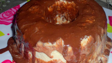 Torta prestígio de sorvete