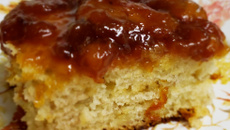 Bolo de banana delicioso