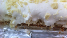 Bolo trufado de leite em pó