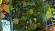 Costela bovina com mandioquinha da Lisa