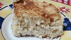 Bolo de maçã da sogra