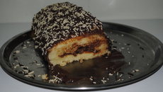 Rocambole de brigadeiro