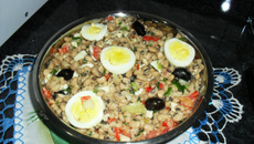 Salada de feijão fradinho