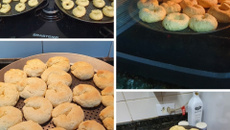 Rosquinha de creme de leite