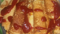 Panqueca de carne moída