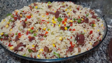 Arroz carreteiro diferente