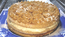 Naked cake de churros sem glúten