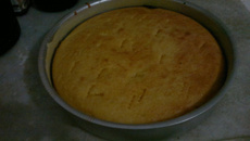 Bolo de fubá pratico