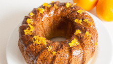 Bolo de laranja na airfryer
