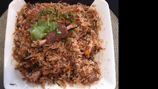 Arroz com rabada delicioso