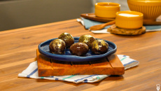 Bala baiana de brigadeiro