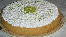 Torta mousse de limão