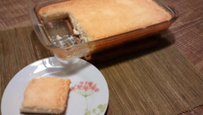 Toicinho do céu com leite de coco