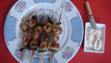 Espetinho de Lula com Camarão