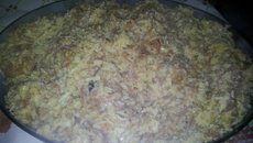 Risoto de Presunto Parma da Familia Gondolo