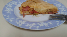 Torta salgada de liquidificador