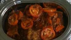 Paulista assada de panela ao vinho bordo