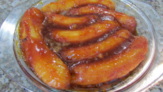 Banana caramelizada