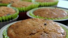 Cupcake de Banana com Canela