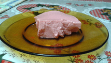 Gelatina de iogurte cremosa